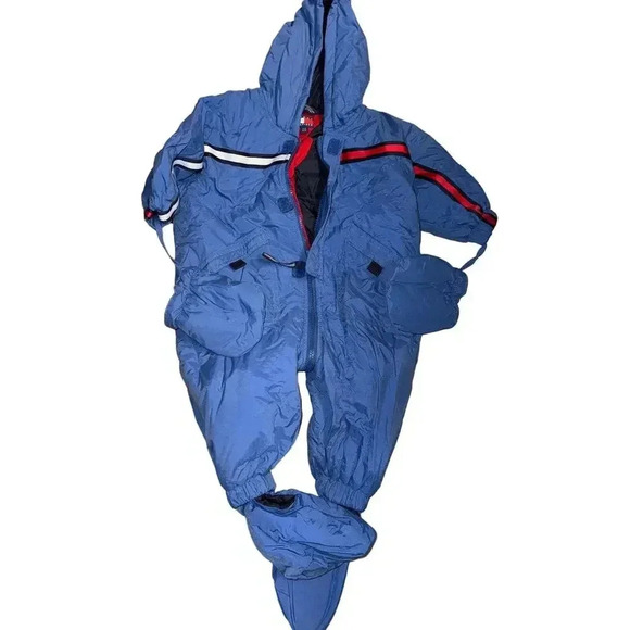TOMMY HILFIGER snowsuit 6-12 mos baby - Picture 1 of 3